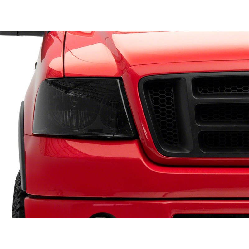 Raxiom | Axial Series OEM Style Replacement Headlights; Chrome Housing; Smoked Lens - F-150 4.2L / 4.6L / 5.4L 2004-2008