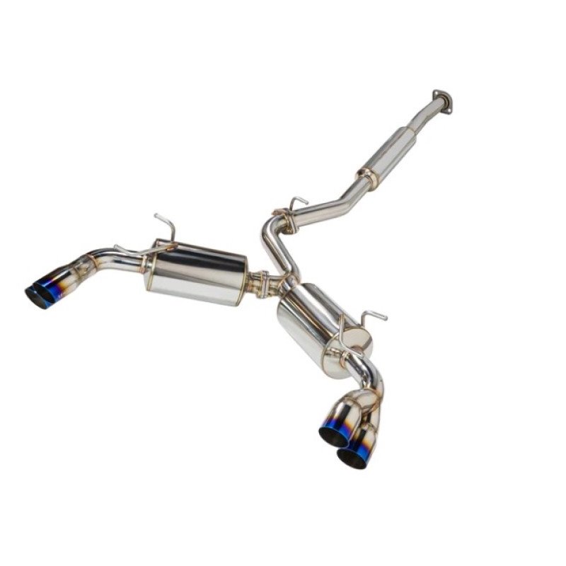 REMARK | Sports Touring Cat-Back Exhaust (Quad Style, Burnt Stainless Tip) - BRZ / GR86 2022-2023