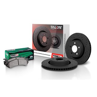 Hawk Performance | Talon Street Rotor And Brake Pad Kit - Cadillac / Chevrolet / GMC 2006-2016