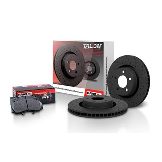 Hawk Performance | Talon Street Rotor And Brake Pad Kit - GX460 / 4Runner 2010-2015