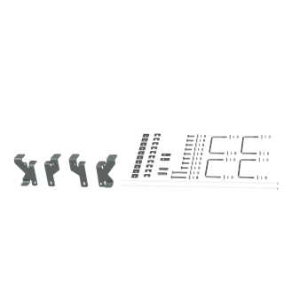 BW | Custom Installation Mounting Bracket Kit For 5Th Wheel Hitch