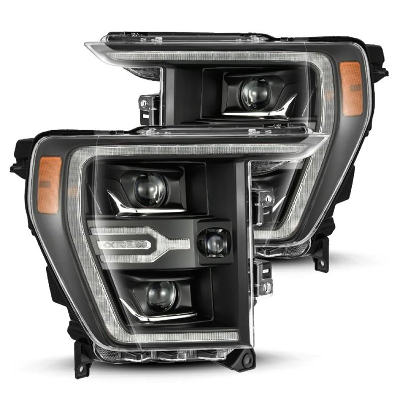 AlphaRex | Projector Headlights Black - F-150 2021-2023