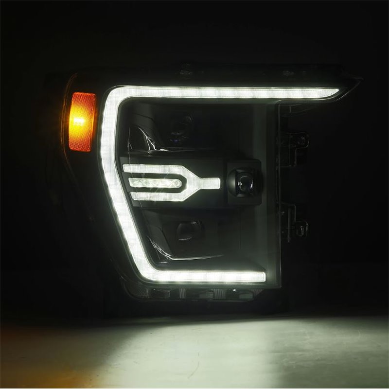 AlphaRex | Projector Headlights Black - F-150 2021-2023