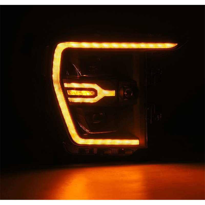 AlphaRex | Projector Headlights Black - F-150 2021-2023