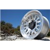 ICON Alloys | Anza, Silver Machined, 17 x 8.5 / 5 x 5, -6mm Offset, 4.5" BS