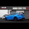 Borla | Cat-Back Exhaust ATAK , Chrome Black Tips - Civic Type R FL5 2023-2024 BORLA Cat-Back Exhausts