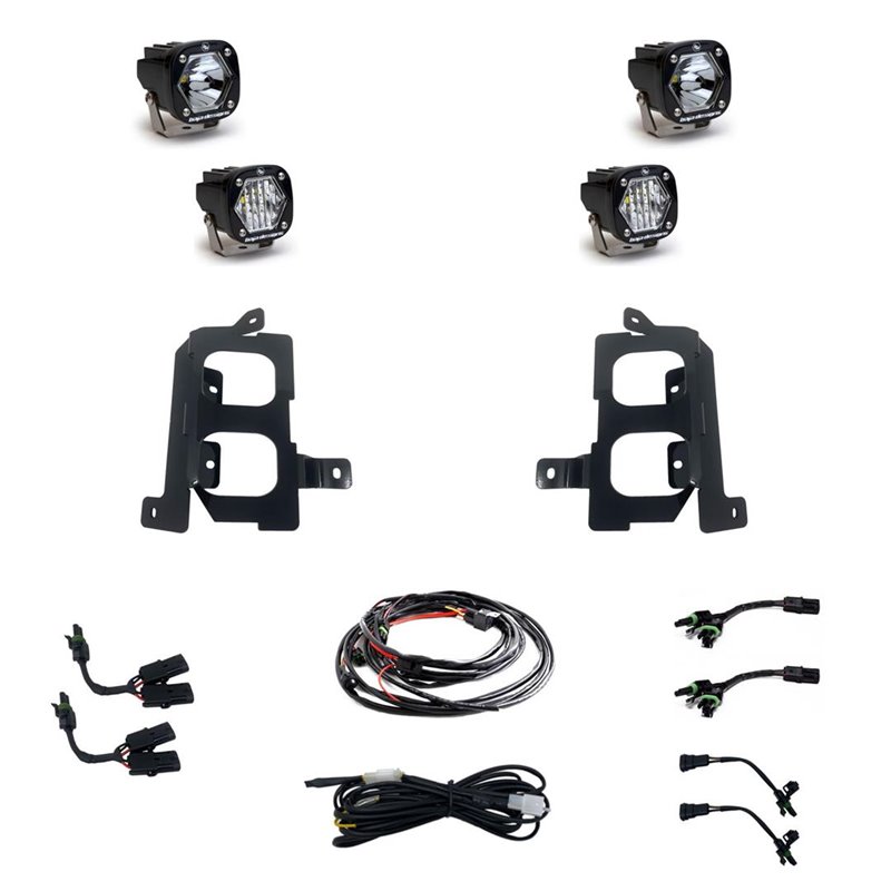 Baja Designs | - 447855 - S1 Dual Fog Pocket Light Kit