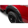 Bushwacker | 20146-02 Black Pocket/Rivet Style Smooth Finish Rear Fender Flares for 2023-2024 Ford F-250/350 - F-250 / F-350  20