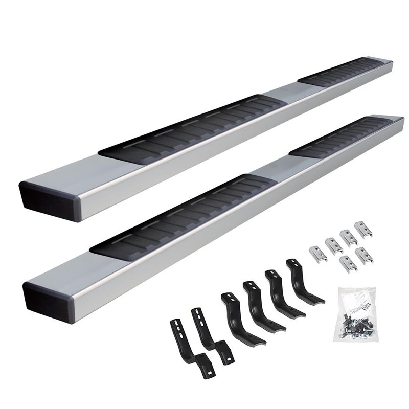 Go Rhino | 6" OE Xtreme II Side Steps w/ Mounting Brackets Kit - Stainless - Tundra 3.5T 2022