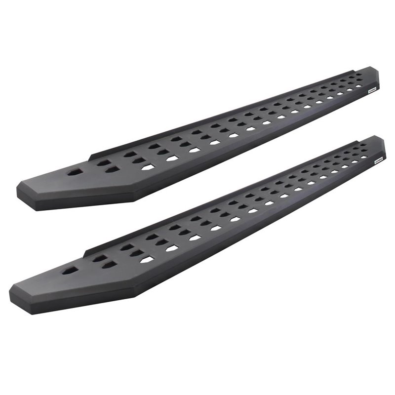 Go Rhino | RB20 Running Boards w/ Mounting Brackets, 2 Pairs Drop Steps Kit - 4Runner 4.0L 2014-2023