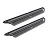 Go Rhino | Dominator Xtreme D1 Side Steps w/ Mounting Brackets Kit - Textured Black - Chevrolet / GMC 2019-2022