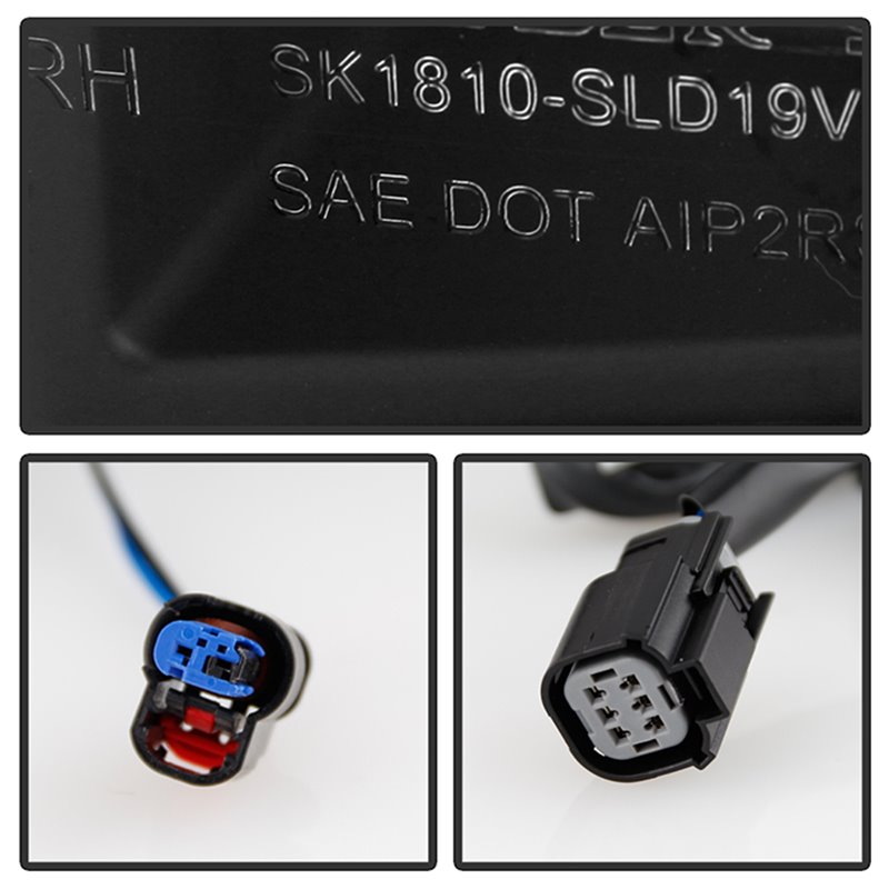 SPYDER | LED Tail Lights - Silverado 1500 / Silverado 2500 HD / Silverado 3500 HD 2019-2020