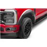 Bushwacker | 20147-02 Black Extend-A-Fender Style Smooth Finish Front Fender Flares for 2023-2024 Ford F-250/350 - F-250 / F-350