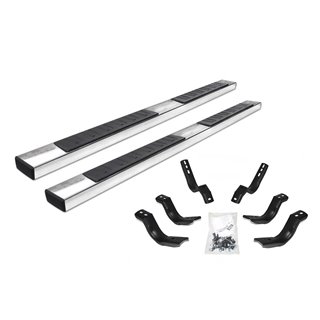 Go Rhino | 6" OE Xtreme II Side Steps w/ Mounting Brackets Kit - Gladiator 3.6L 2020