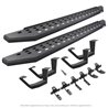 Go Rhino | RB20 Running Boards w/ Mounting Brackets, 2 Pairs Drop Steps Kit - Ram 1500 / 2500 / 3500 2009-2011