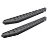 Go Rhino | RB20 Running Boards w/ Mounting Brackets, 2 Pairs Drop Steps Kit - F-150 / F-250 / F-350 2015-2017