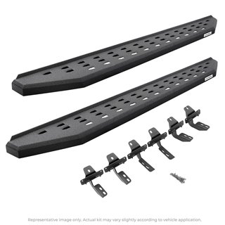 Go Rhino | RB20 Running Boards w/ Mounting Brackets Kit - Ram 1500 3.0L / 3.6L / 5.7L 2019