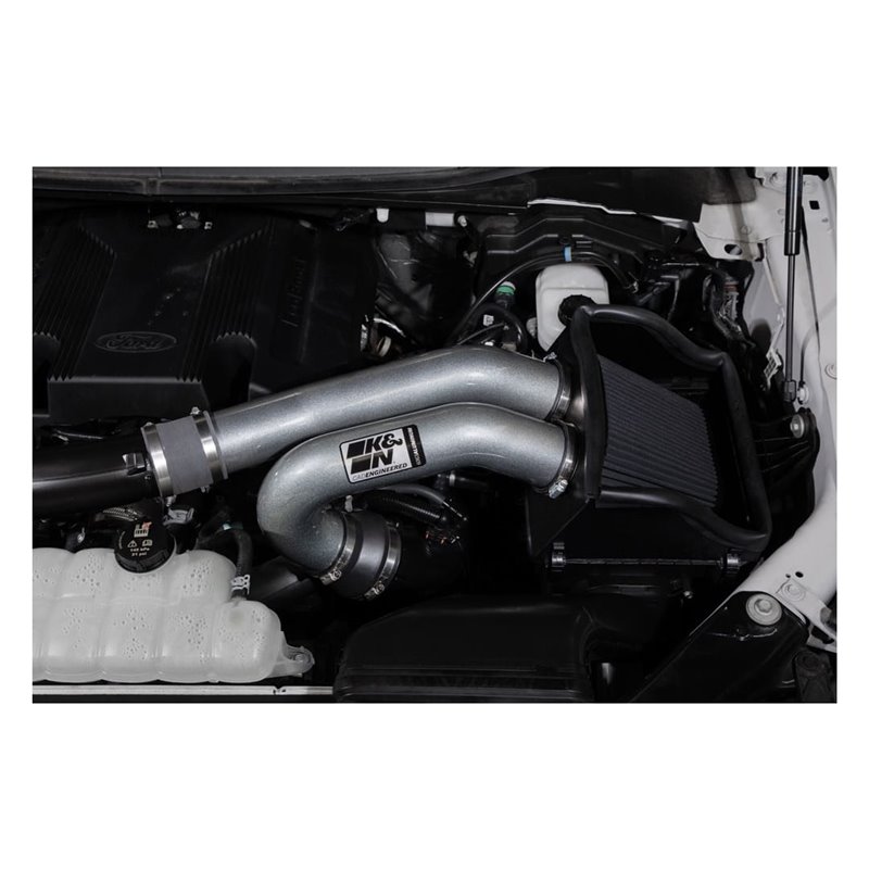 K&N | 30-2617KC Performance Air Intake System - Expedition / F-150 3.5T / 2.7T 2015-2024