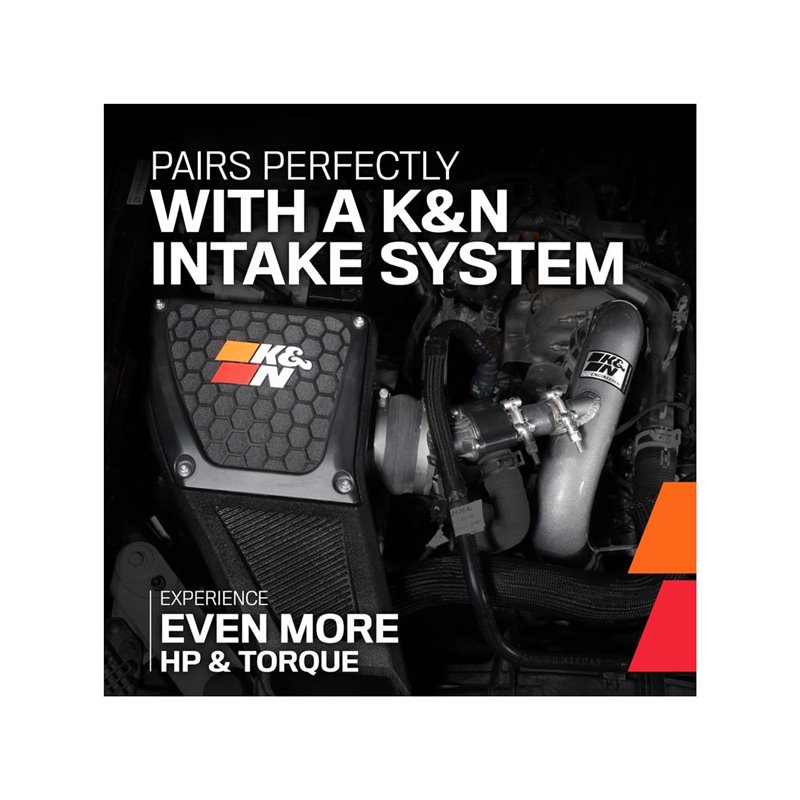K&N | 77-1011KC Charge Pipe Kit - Silverado / Sierra 2500 HD / 3500 HD 6.6L 2020-2023