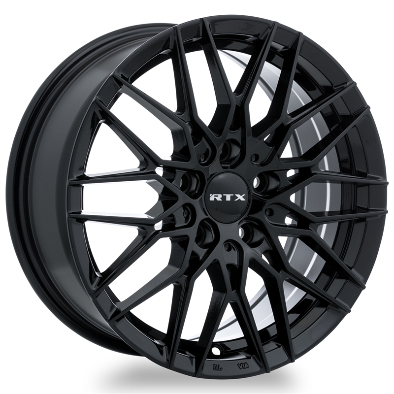 RTX | V20 19x8 5x108 ET45 CB63.4 Gloss Black