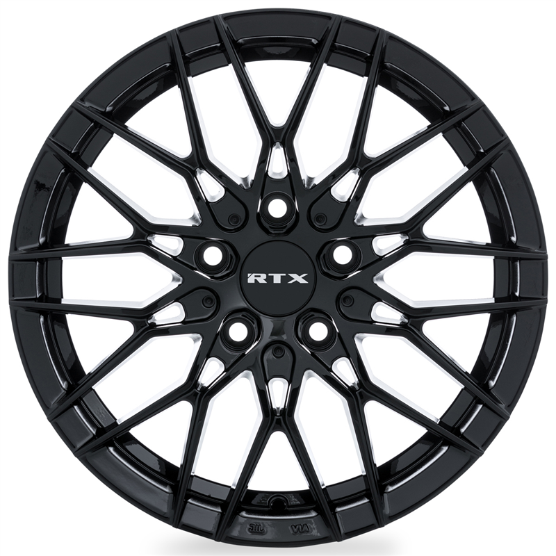 RTX | V20 19x8 5x108 ET45 CB63.4 Gloss Black