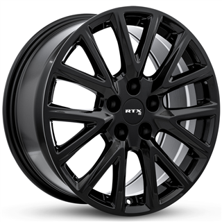 RTX | GM-06 20x8.5 5x120 ET35 CB67.1 Gloss Black