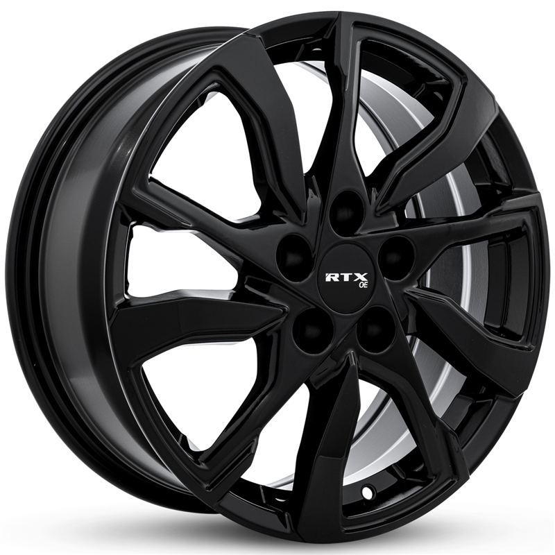 RTX | GM-07 18x7 5x115 ET42 CB70.3 Gloss Black