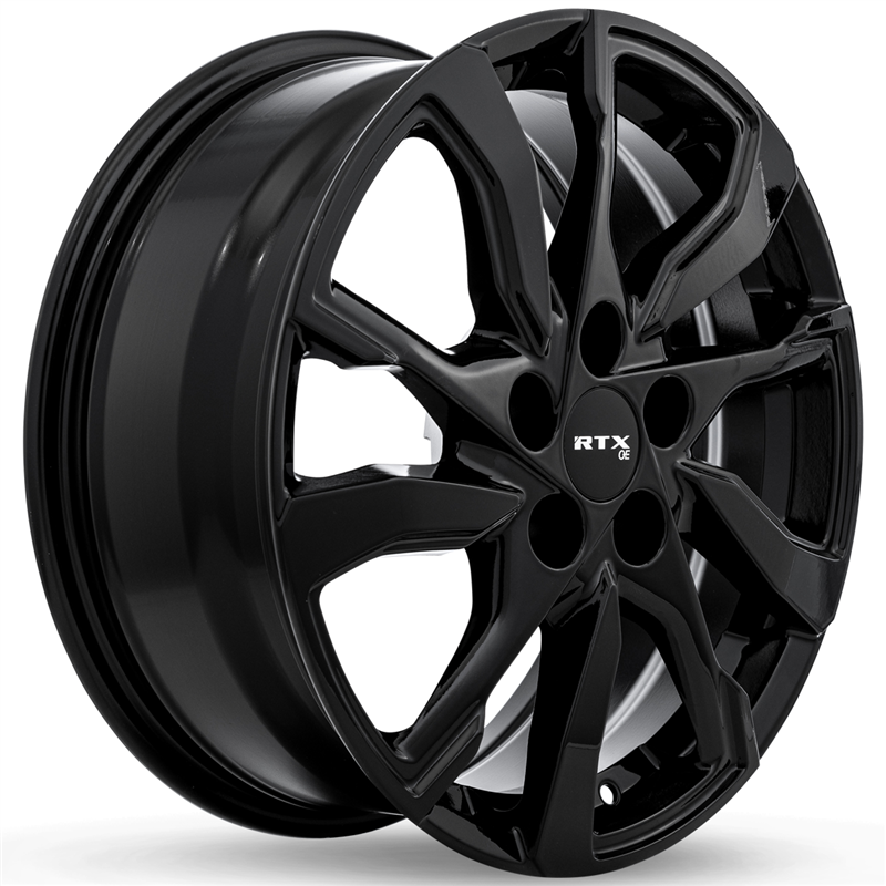 RTX | GM-07 18x7 5x115 ET42 CB70.3 Gloss Black