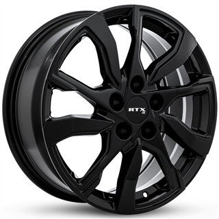 RTX | GM-07 19x7.5 5x115 ET45 CB70.3 Gloss Black