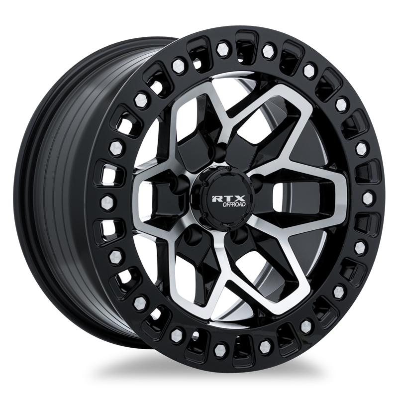 RTX | Zion 17x9 6x114.3 ET15 CB66.1 Gloss Black Machined