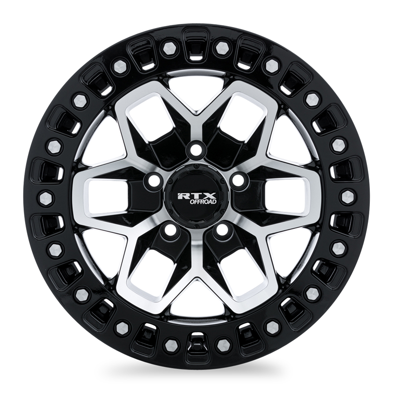 RTX | Zion 17x9 6x114.3 ET15 CB66.1 Gloss Black Machined