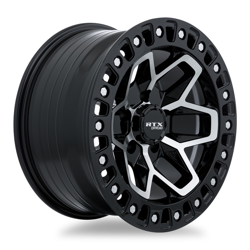 RTX | Zion 17x9 6x114.3 ET15 CB66.1 Gloss Black Machined