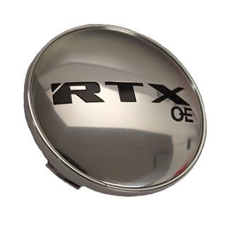 RTX | Cap Chrome RTXoe Black with Chrome Background 502K65 Hida