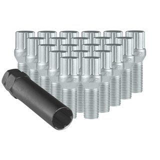 Ceco | (20)DACROMET 6 SPLINE BOLT 14X1.25 28mm Thread Length W/KEY