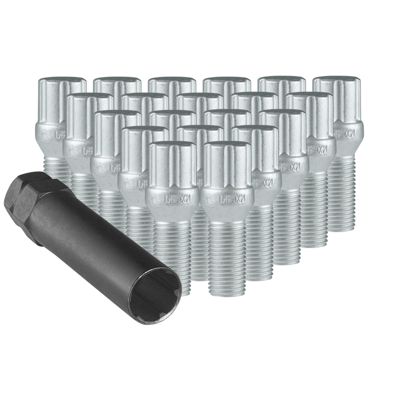 Ceco | (20)DACROMET 6 SPLINE BOLT 14X1.50 28mm Thread Length W/KEY