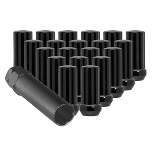 Ceco | (20)Noir Zinc 7 SPLINE NUT 14X1.50 48mm HEIGHT