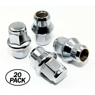Ceco | (20) Chrysler Bulge Mag Noix 44mm Hauteur 12x1.50 19mm Hex Chrome