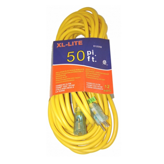 Rodac | RALLONGE ELECT.JAUNE 12G X 50'