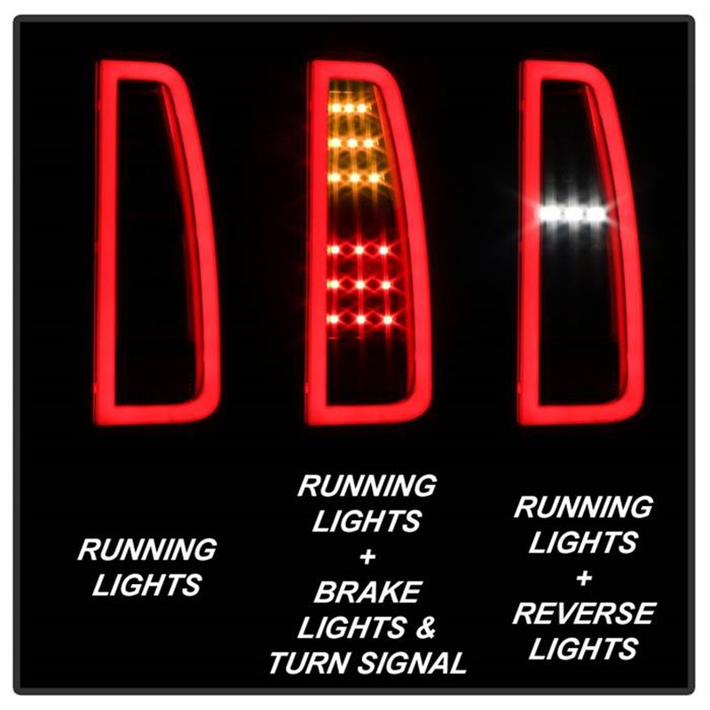 SPYDER | LED Tail Lights - Yukon 5.3L / 6.2L 2015-2017