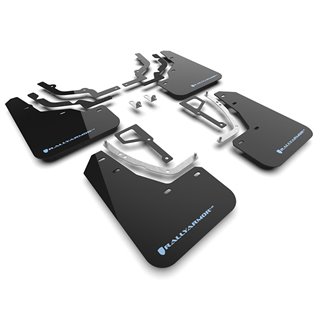 RallyArmor | Black UR Mud Flap Logo Bleu Pâle - Ioniq 5 N 2025 RallyArmor Garde-boue