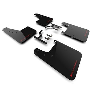 RallyArmor | Black UR Mud Flap Logo Rouge - Sequoia 2023-2024 RallyArmor Garde-boue
