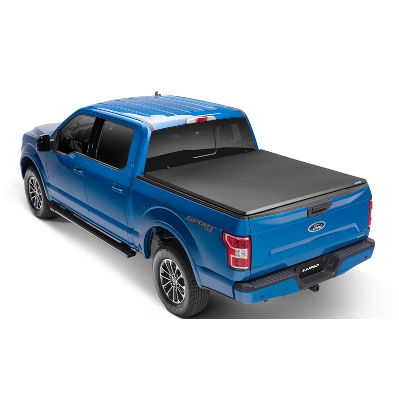 Lund | Genesis Textured Vinyl Tri-Fold Tonneau Cover - F-150 4.2L / 4.6L / 5.4L 2004-2008