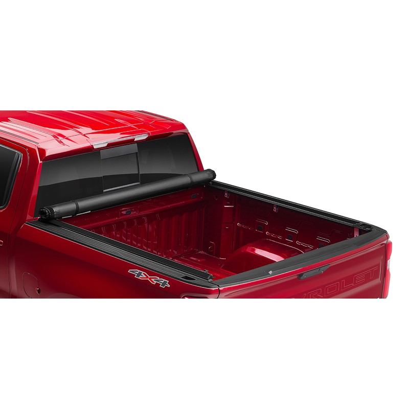 Lund | Genesis Textured Vinyl Roll-Up Tonneau Cover - Chevrolet / GMC 2007-2014