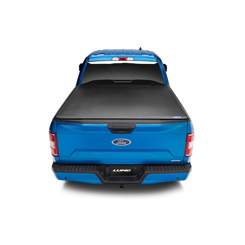 Lund | Genesis Textured Vinyl Tri-Fold Tonneau Cover - Tundra 2007-2013