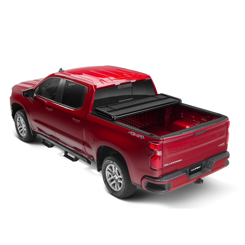 Lund | Hard Fold Tonneau Cover - Chevrolet / GMC 2007-2014