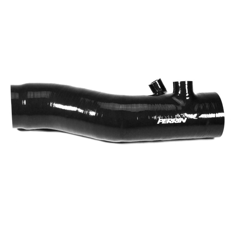 PERRIN | Turbo Inlet Hose Black w/ Nozzle - Ascent / Legacy XT / Outback XT / WRX 2.4T 2019-2024 PERRIN Performance Turbo Inl...