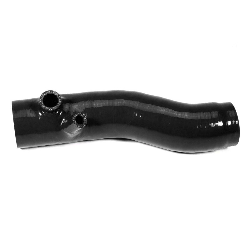 PERRIN | Turbo Inlet Hose Black w/ Nozzle - Ascent / Legacy XT / Outback XT / WRX 2.4T 2019-2024 PERRIN Performance Turbo Inl...