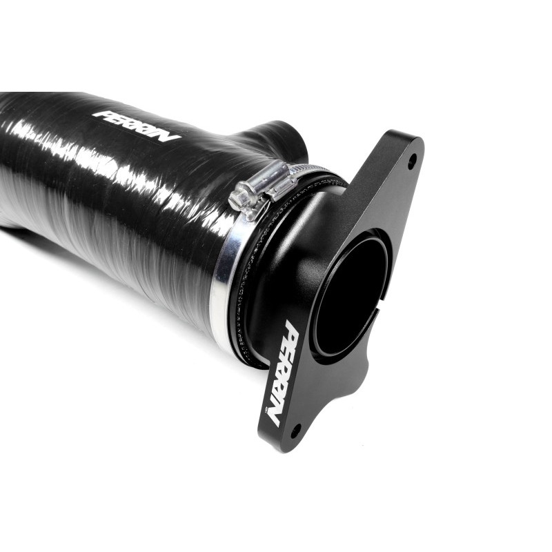 PERRIN | Turbo Inlet Hose Black w/ Nozzle - Ascent / Legacy XT / Outback XT / WRX 2.4T 2019-2024 PERRIN Performance Turbo Inl...
