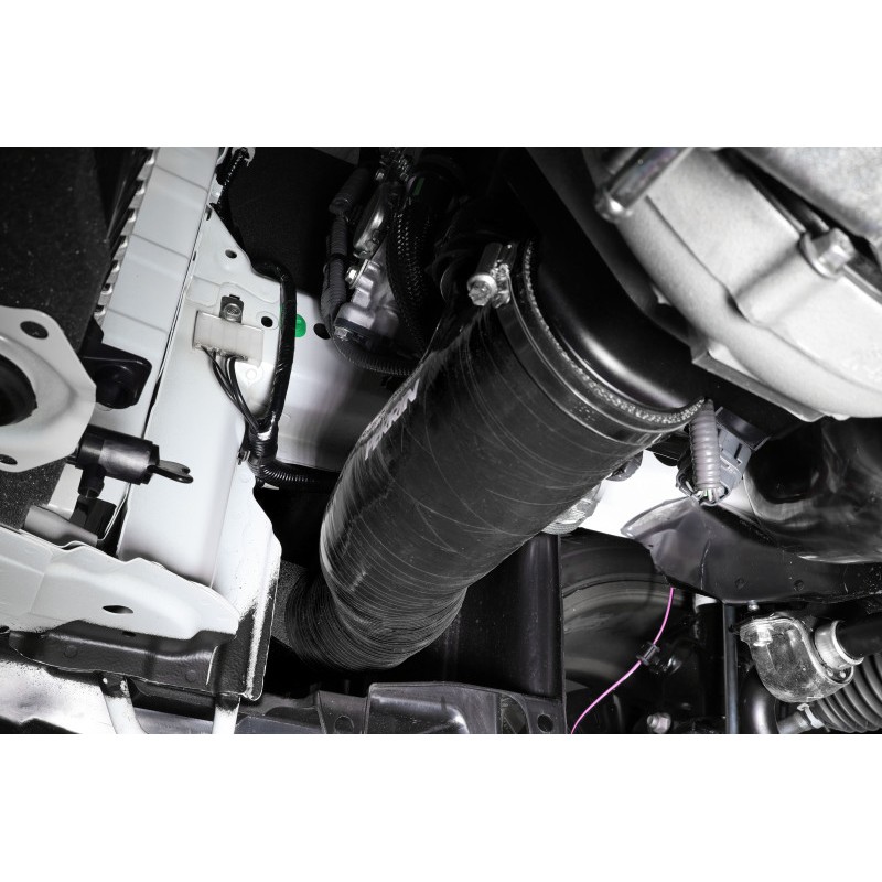 PERRIN | Turbo Inlet Hose Black w/ Nozzle - Ascent / Legacy XT / Outback XT / WRX 2.4T 2019-2024 PERRIN Performance Turbo Inl...