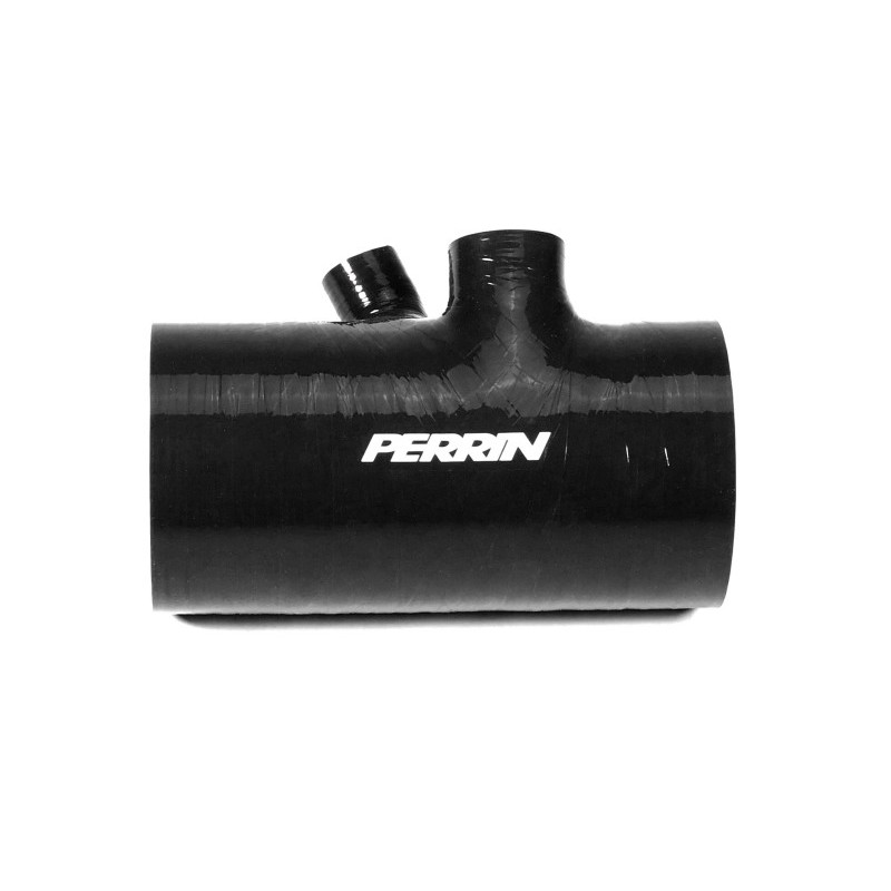 PERRIN | Turbo Inlet Hose Black w/ Nozzle - WRX 2022-2024 PERRIN Performance Turbo Inlet Hoses